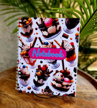 Load image into Gallery viewer, "Confectionaries" Handmade Subject Notebook