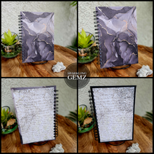 Load image into Gallery viewer, "Monochrome" Handmade Notebook