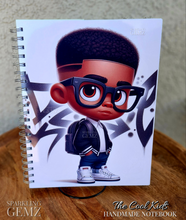 Load image into Gallery viewer, "The Cool Kids ~ Boys" Handmade Subject Notebook