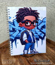 Load image into Gallery viewer, "The Cool Kids ~ Boys" Handmade Subject Notebook