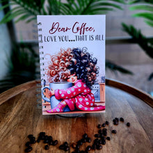 Load image into Gallery viewer, "Caffeine Queens" Handmade Journal