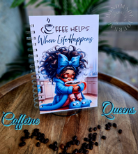 Load image into Gallery viewer, "Caffeine Queens" Handmade Journal