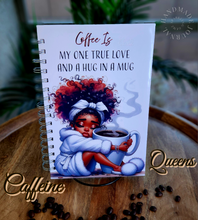Load image into Gallery viewer, "Caffeine Queens" Handmade Journal