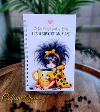 Load image into Gallery viewer, "Caffeine Queens" Handmade Journal