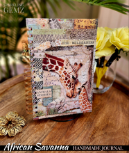 Load image into Gallery viewer, "African Savanna" Handmade Journal
