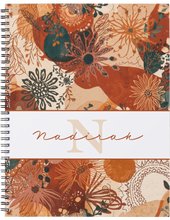 Load image into Gallery viewer, "Boho" Handmade Subject Notebook