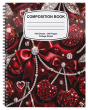 Load image into Gallery viewer, "Composition Style ~ Luxe" Handmade Subject Notebook