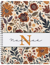 Load image into Gallery viewer, "Boho" Handmade Subject Notebook