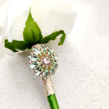 Load image into Gallery viewer, "Pele's Peridot" Faux Flower Pen