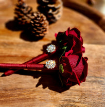 Load image into Gallery viewer, "Red Velvet" Faux Flower Pen