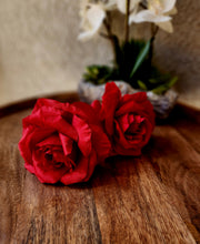 Load image into Gallery viewer, "Red Wine" Faux Flower Pen