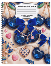 Load image into Gallery viewer, "Luxe" Handmade Subject Notebook