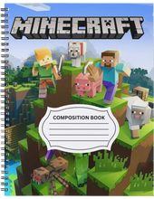 Load image into Gallery viewer, "The Overworld" Handmade Subject Notebook