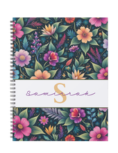 Load image into Gallery viewer, "Wildflowers" Handmade Subject Notebook