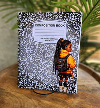 Load image into Gallery viewer, "Composition Style ~ Girls" Handmade Subject Notebook