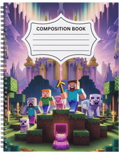 Load image into Gallery viewer, "The Overworld" Handmade Subject Notebook