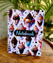 Load image into Gallery viewer, "Confectionaries" Handmade Subject Notebook