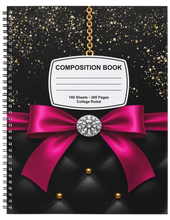 Load image into Gallery viewer, "Luxe" Handmade Subject Notebook