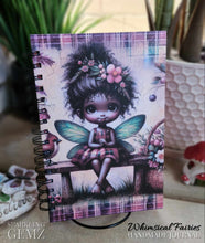 Load image into Gallery viewer, "Whimsical Fairies" Handmade Journal