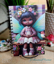 Load image into Gallery viewer, "Whimsical Fairies" Handmade Journal