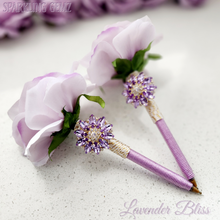 Load image into Gallery viewer, "Lavender Bliss" Faux Flower Pen