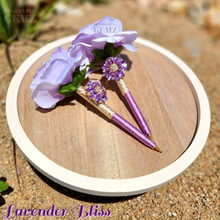 Load image into Gallery viewer, &quot;Lavender Bliss&quot; Faux Flower Pen
