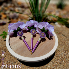 Load image into Gallery viewer, "Lavender Bliss" Faux Flower Pen