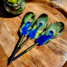 Load image into Gallery viewer, "Natural Mystic" Faux Feather Pen