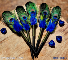 Load image into Gallery viewer, "Natural Mystic" Faux Feather Pen
