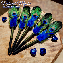 Load image into Gallery viewer, "Natural Mystic" Faux Feather Pen