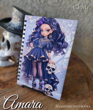 Load image into Gallery viewer, "Tony Bones" Handmade Notebook