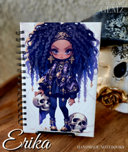 Load image into Gallery viewer, "Tony Bones" Handmade Notebook