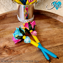 Load image into Gallery viewer, "Iris" Faux Flower Pen
