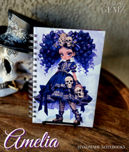 Load image into Gallery viewer, "Tony Bones" Handmade Notebook