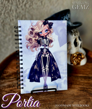 Load image into Gallery viewer, "Tony Bones" Handmade Notebook