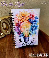 Load image into Gallery viewer, Be The Light "Uncharted" Planner Journal