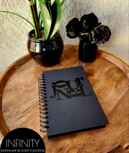 Load image into Gallery viewer, "Infinity" Handmade Blackout Journal