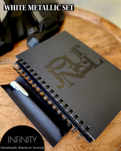 Load image into Gallery viewer, "Infinity" Handmade Blackout Journal