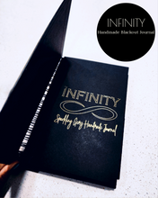 Load image into Gallery viewer, "Infinity" Handmade Blackout Journal