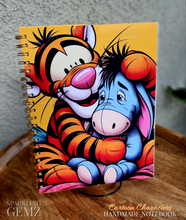 Load image into Gallery viewer, "Cartoon Characters" Handmade Subject Notebook