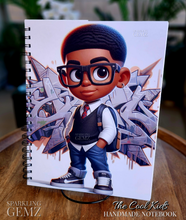 Load image into Gallery viewer, "The Cool Kids ~ Boys" Handmade Subject Notebook