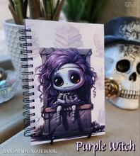 Load image into Gallery viewer, "Spooky Series" Handmade Notebook