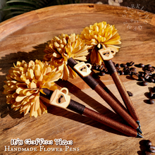 Load image into Gallery viewer, "Cappuccino" Faux Flower Pen