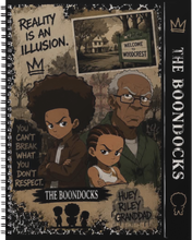 Load image into Gallery viewer, "Boondocks" Handmade Subject Notebook