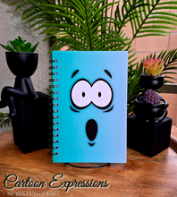 Load image into Gallery viewer, "Cartoon Expressions" Handmade Notebook