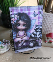 Load image into Gallery viewer, "Whimsical Fairies" Handmade Journal