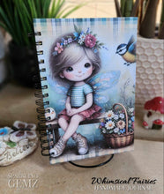Load image into Gallery viewer, "Whimsical Fairies" Handmade Journal