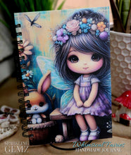 Load image into Gallery viewer, "Whimsical Fairies" Handmade Journal