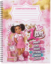 Load image into Gallery viewer, "I Am ~ Girls" Handmade Subject Notebook
