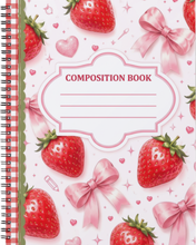 Load image into Gallery viewer, "Juicy Fruit" Handmade Subject Notebook